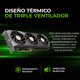 thumbnail image 3 of Tarjeta de Video ZOTAC Gaming GeForce RTX 5070 SOLID OC 12GB GDDR7 Triple Fan DLSS 4 PCIe 5.0 988 AI TOPS ZT-B50700J-10A 672 Gb/s Ancho Banda Preparada para IA y generación de fotogramas, 3 of 6