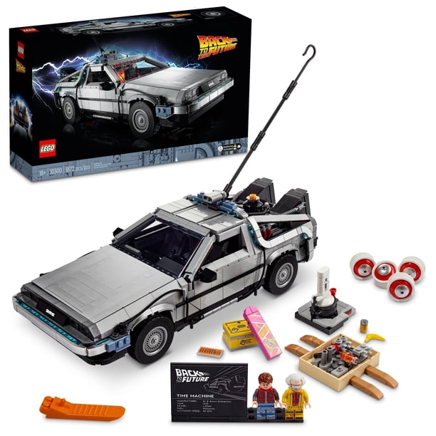 LEGO Back to The Future Time Machine 10300 Building Set for Adults; Build a Detailed Model of a Movie Legend (1,856 Pieces) LEGO -