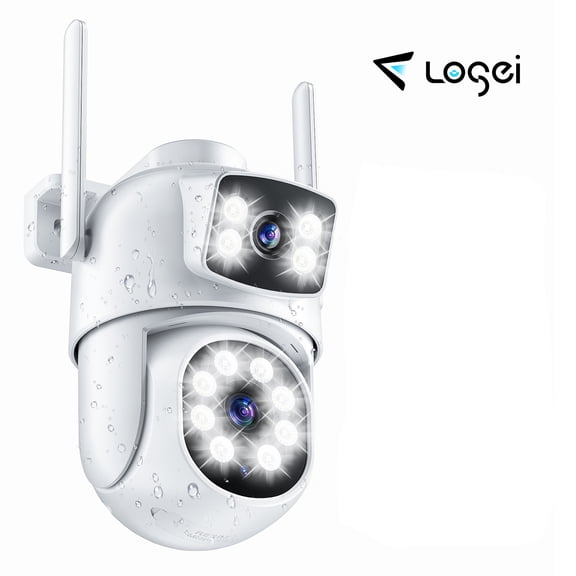 Losei 4K Cámara de Seguridad Inteligente, WiFi Dual Banda (2.4G+5G)+ Función de Visión Nocturna