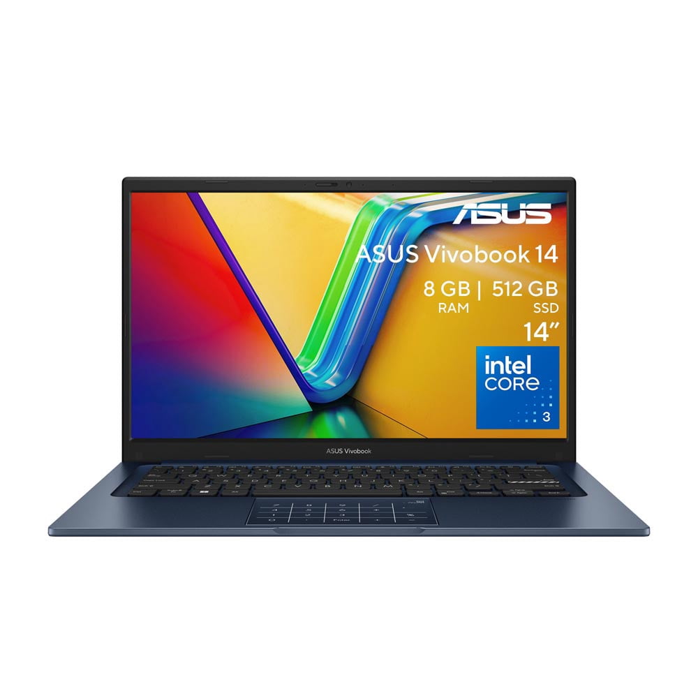 Laptop Asus Vivobook F1404VA-EB256W C3 8GB 512GB Azul