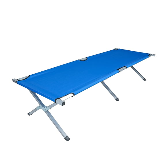 Camastro plegable camping estilo militar ilios innova Azul
