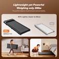 thumbnail image 4 of MERACH Caminadora Eléctrica 2.5 HP Walking Pad 3 en 1 Portátil con App y Pantalla LED 120 kg, 4 of 9