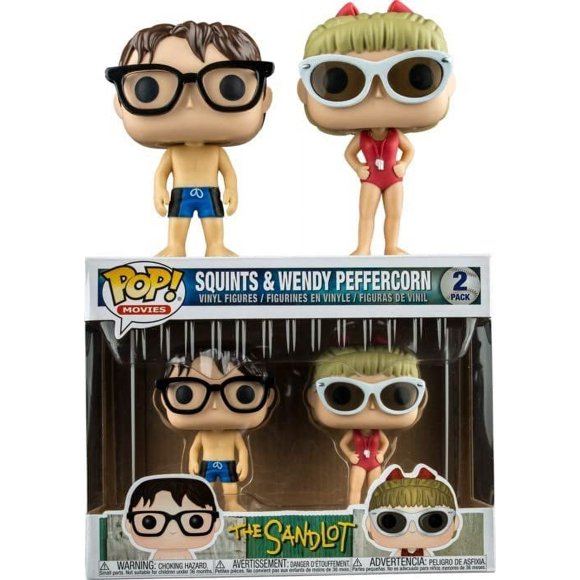 Figuras de Vinilo Funko Pop Sandlot-Squints y Wendy Peffercorn