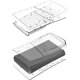 thumbnail image 2 of Funda de repuesto para consola PS5 Slim Disc/Digital Edition. Accesorio para juegos con placa frontal rígida. Funda protectora transparente, 2 of 4