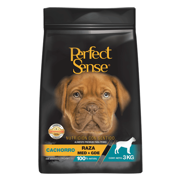 Alimento para Perro Cachorro Med/Gran 3 Kg Perfect Sense PS1812