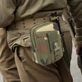 thumbnail image 5 of Riñonera táctica MOLLE | Bolsa para teléfono de 15 cm | Nailon 800D resistente al agua | Cremallera de grado militar y hebilla ajustable | Accesorio para deportes y equipo al aire libre, 5 of 5