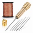 thumbnail image 1 of Kit de 9 Punzones para Coser  con  de Cobre y 6 Agujas para Manualidades de , Kit de Agujas para Reparar Zapatos, 1 of 1