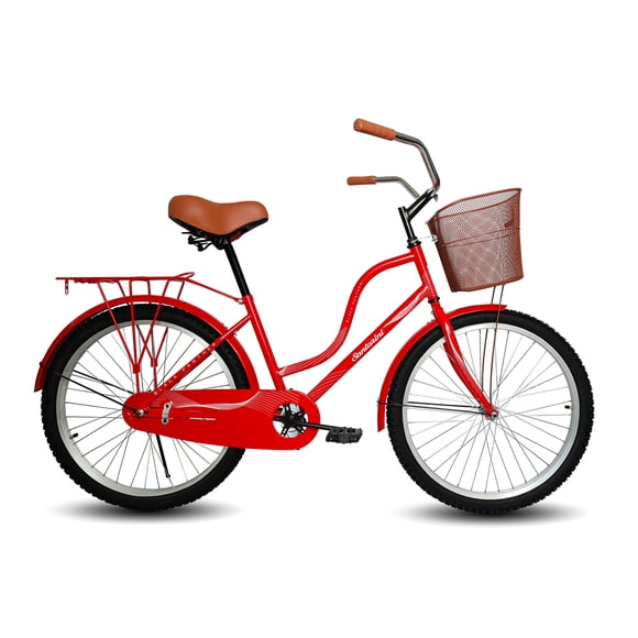 Bicicleta Black Panther Santorini R26 Equipada C/Cta Rojo