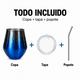 thumbnail image 4 of Set de 2 Vasos Térmicos Whiskero 14 oz Azul Degradado de Acero Inoxidable con Tapa y Popote, 4 of 5