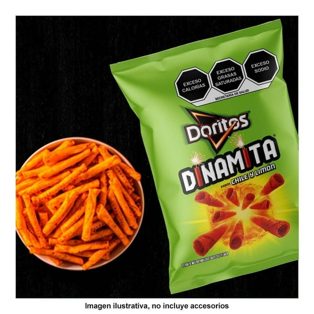 Imagen 4 de Botana Doritos Dinamita sabor chile y limón 50 g