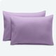 thumbnail image 1 of Juego de fundas de almohada Bare Home cierre tipo sobre colección Premium 1800 tamaño Queen lavanda 2 unidades, 1 of 6