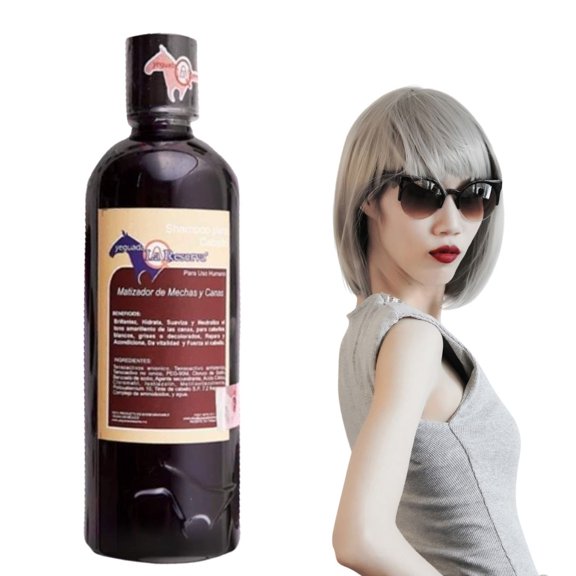 Shampoo Matizador para canas y Mechas Orgánico Yeguada La Reserva