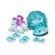 thumbnail image 3 of Combo patines Sweet Rocket con mochila y protecciones Junior blanco ajustable de la talla 19 a 21, 3 of 3