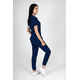 thumbnail image 4 of Uniforme Medico Quirurgico Jogger Antifluidos Mujer Azul Marino, 4 of 9