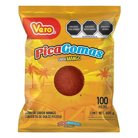 Gomitas Vero Pica Gomas sabor mango 600 g