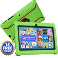 thumbnail image 1 of Tablet infantil Contixo V8-2 de 7 pulgadas con control parental Android 16 GB ROM pantalla HD color Verde, 1 of 7