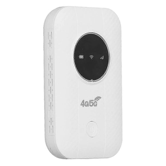 LTE 4G 5G Modem Router, 300Mbps Hotspot Up to 10 Devices, SIM Card Slot, 2100mAh Battery, for Travel, Business Trip