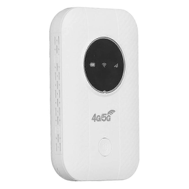 LTE 4G 5G Modem Router, 300Mbps Hotspot Up to 10 Devices, SIM Card Slot, 2100mAh Battery, for Travel, Business Trip