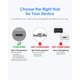 thumbnail image 4 of LENTION Hub USB-C 4 en 1 con Tipo C, USB 3.0, USB 2.0 Compatible 2023-2016 MacBook Pro 13/14/15/16,, 4 of 6