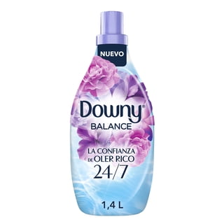 Suavizante Downy Balance Caricia de Aroma Balanceado y Floral 1.4 l