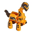 thumbnail image 1 of Juguete de dinosaurio transformable, lindo camión de dinosaurio, juguete para niños, juego divertido para niños de todas las edades. Braquiosaurio Amarillo, 1 of 9