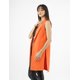 thumbnail image 2 of Maxi chaleco con abertura color Naranja, 2 of 3