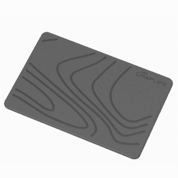 Tapete de Baño de Piedra de Diatomita Natural, Tapete de Baño de Secado Rápido con Tapete Antideslizante