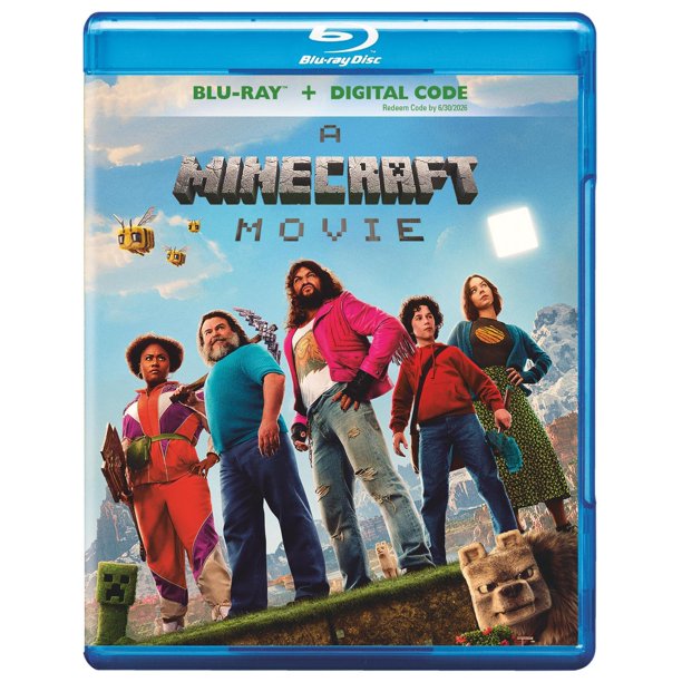 Película Blu-ray + Vídeo doméstico digital de Minecraft Warner