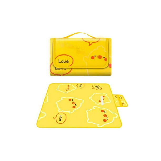 Tapete Impermeable Elegate Para Picnic Camping 150cm X 200cm Amarillo