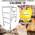 thumbnail image 3 of Andamio Plegable Ligero Tubular Acero 1.5mx 70cm X 1.4m, 3 of 9