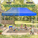 thumbnail image 5 of Repuesto Toldo Para Carpa 3x4.5 Color Azul Inmatmex Impermeable, 5 of 12