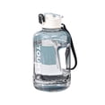 thumbnail image 2 of Vaso de agua de gran capacidad para deportes y fitness, botella de agua Ton Ton, resistente a altas temperaturas, cubo Ton Ton, vaso grande para el vientre, vaso recto para beber con asa de, 2 of 6