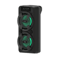 thumbnail image 1 of Misik - Bocina Bluetooth 2 X 4 Bafle - Luces Led - Tws Color Negro, 1 of 3