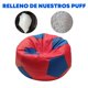 thumbnail image 5 of Puff Soccer Gde Lunics Azul/Rojo, 5 of 7
