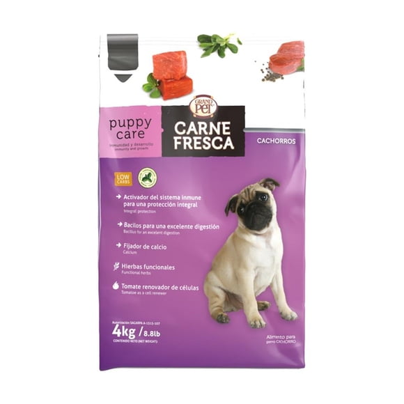 Alimento para perro Grand Pet Carne Fresca Puppy Care Cachorro 4 kg