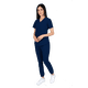 thumbnail image 2 of Uniforme Medico Quirurgico Jogger Antifluidos Mujer Azul Marino, 2 of 9