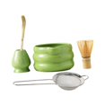 thumbnail image 3 of 5pcs matcha set herramientas japonesas de fabricación de té tradicional kits de de matcha elegante hechas a mano accesorios de matcha para Verde, 3 of 9