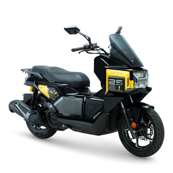 MOTOCICLETA LETBE SCOOTER MECHA 200 NEGRO 2026