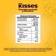 thumbnail image 2 of Chocolate con leche Hershey's Kisses sabor almendra 184.2 g, 2 of 5