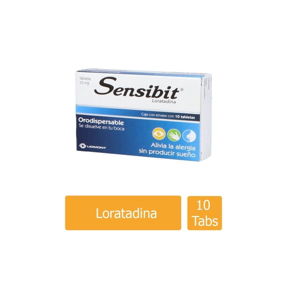 Sensibit Orodispersables 10 mg Caja Con 10 Tabletas
