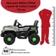 thumbnail image 5 of Camioneta Montable Eléctrica JOYKOO 4x4 93 cm Control Remoto Luz LED 12V Gris, 5 of 7