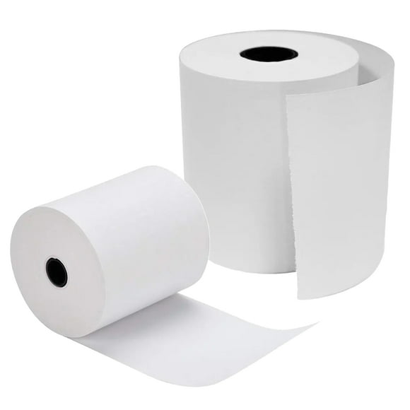 Papel térmico 80x70 o 80mm para tickets de punto de venta- 40 ROLLOS -