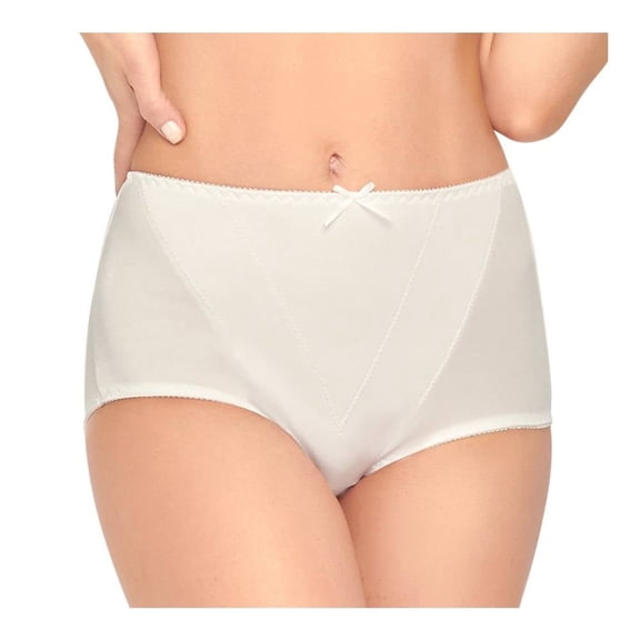 Pantaleta Ilusión para Dama, con Refuerzo Frontal Blanco Talla EG