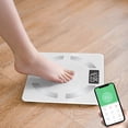 thumbnail image 1 of Báscula Corporal Bluetooth, Sensores de Alta Precisión, Pantalla Led, Integración con Aplicaciones para Objetivos de Fitness, Pantalla Grande, Elegante Accesorio de Baño, Monitorización Inte, 1 of 4