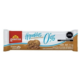 Galletas Granvita Hojuelitas de avena integral con almendras y canela 112 g