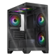 thumbnail image 1 of Gabinete XTREME PC GAMING Crystal Hive Mini Torre 5 Fan ARGB HUB Gris CXT3600GY, 1 of 6