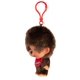 thumbnail image 2 of Llavero Monchhichi 13 cm Niño con Babero Rojo de Peluche, 2 of 4
