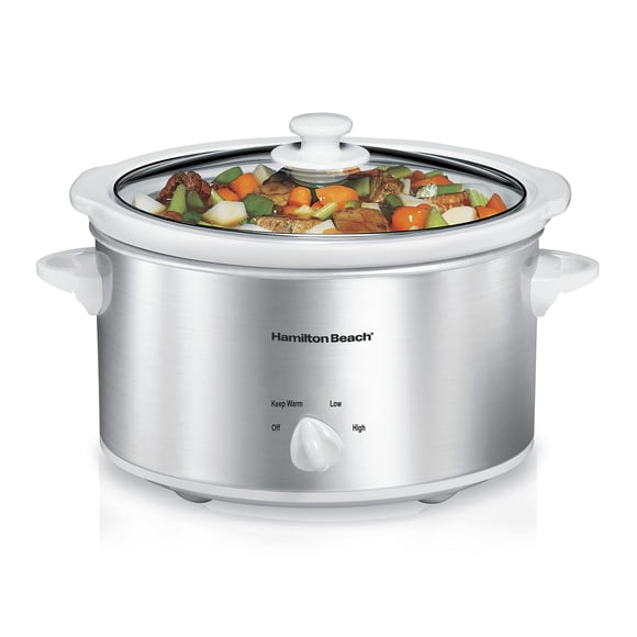 OLLA DE COCCION LENTA HAMILTON BEACH 33140V 4 LT ACERO INOX