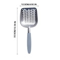 thumbnail image 3 of Apmemiss Clearance Cat Litter Scoop, Sturdy Litter Cleaner Corner Shovel, Stainless Steel Mesh Litter Shovel, Easy to Clean Reptile Terrarium Sand Waste, Beach Shovel, 3 of 5