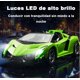 thumbnail image 3 of Carro Control Remoto Recargable Para Niños 1:18 Murciélago Las Carreras Con Luz Modelo Verde, 3 of 4